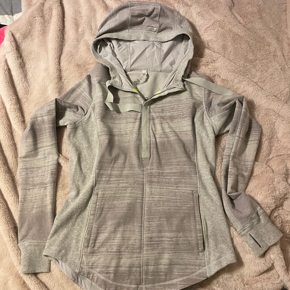 Lululemon pullover 1/4 zip hooded sweatshirt